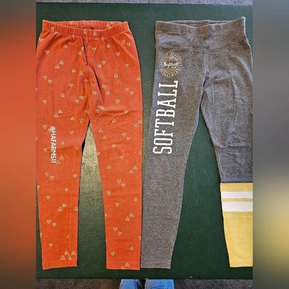 2 Pairs of Girls Leggings